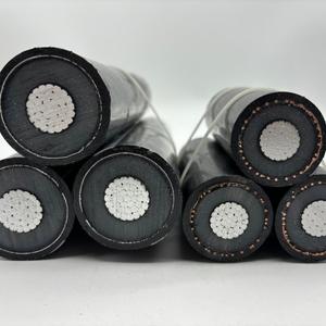 18/30 KV 12/20(24)KV <span class=keywords><strong>FR</strong></span>-N30XA8E-AR KABEL NFC AL U-Isoliertes Verdrilltes Kabel AL/XLPE/ALU/PET TAPE(AFT)/HDPE 3x1x150 mm² 3x1x240 mm² - Product Image 2