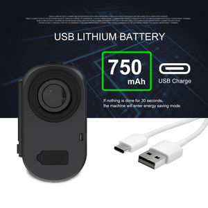 Télémètre laser de golf professionnel d'extérieur avec écran latéral vocal, 5-1500M, écran couleur tactile, batterie au lithium, noir/blanc - Product Image 5