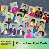 Cartes Flash de Célébrités Personnalisées – Petites Cartes Imprimées sur Mesure, Billes de Billetterie Laser Personnalisées, Articles Promotionnels, Cartes Holographiques de Collection