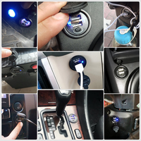 Double prise de chargeur USB pour voiture, 4,2 A, étanche, 12 V, 24 V, adaptateur universel pour véhicule, moto, camping-car, bateau, VTT, marine
