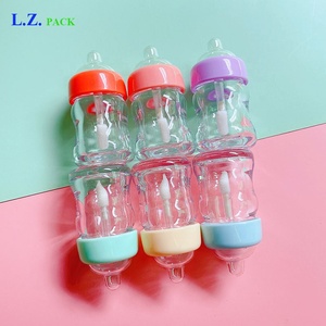 LZ PACK Stock 100pcs Multi colors Großhandel leer 6ml einzigartige <span class=keywords><strong>Lip</strong></span> <span class=keywords><strong>gloss</strong></span> Tubes Baby flasche benutzer definierte leere <span class=keywords><strong>Lip</strong></span> <span class=keywords><strong>gloss</strong></span> Tubes für Kinder - Product Image 2
