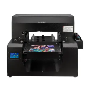2020 Impresora 3D यूवी इंकजेट प्रिंटर बोतल कलम फोन के मामले में प्रिंटर मुद्रण मशीन A3 Flatbed यूवी प्रिंटर