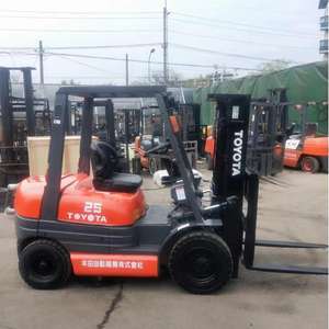 Original Japanese Engine 6F 2.5T 3T Forklift Diesel Used Three-Door Frame Fork Height 3m Small for Fd25 Fd30 Good Condition - Product Image 3