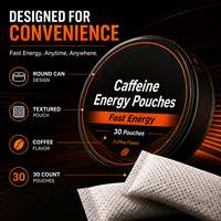 Greenpie OEM – Sachets oraux sans sucre à marque privée, supplément nootropique énergisant à la caféine