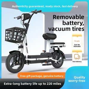 Exclusive for Export 48V Universal Electric <strong>Bike</strong> for Adults <strong>Phantom</strong>-Style Compact Commuter <strong>E</strong>-<strong>Bike</strong> Pedal Assist Lead-Acid Battery - Product Image 3