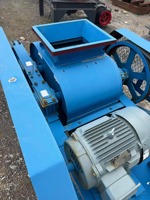 Concasseur à rouleaux à double denture 400450, machine de concassage à rouleaux à dents de loup pour charbon, gangue, calcaire, déchets de construction