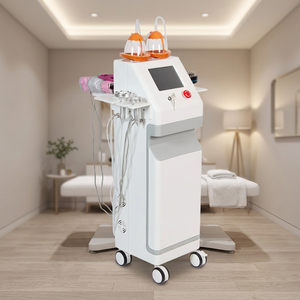 Salon Professional 4 in 1 Breast Firming and Lifting Equipment with Vibration <b>Massage</b> Pump Therapy System - Product Image 1