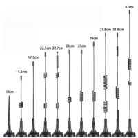 Antenne GSM 4G LTE 5G à gain élevé 12dBi, bande complète 600-6000MHz, amplificateur de signal longue portée, montage à vis, verticale
