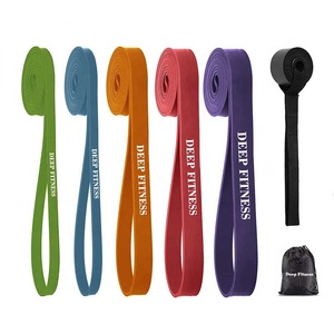 Juego de Bandas de Resistencia con Logotipo Personalizado de Fábrica, Bandas Elásticas de Gimnasio para Dominadas, Bandas de Ejercicio de Potencia para Fitness - Product Image 6