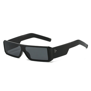 Lunettes de soleil rectangulaires Lmamba 68179 Y2k, petites montures, pour femmes et hommes, marque de mode, lunettes de soleil tendance, punk, UV400 - Product Image 3