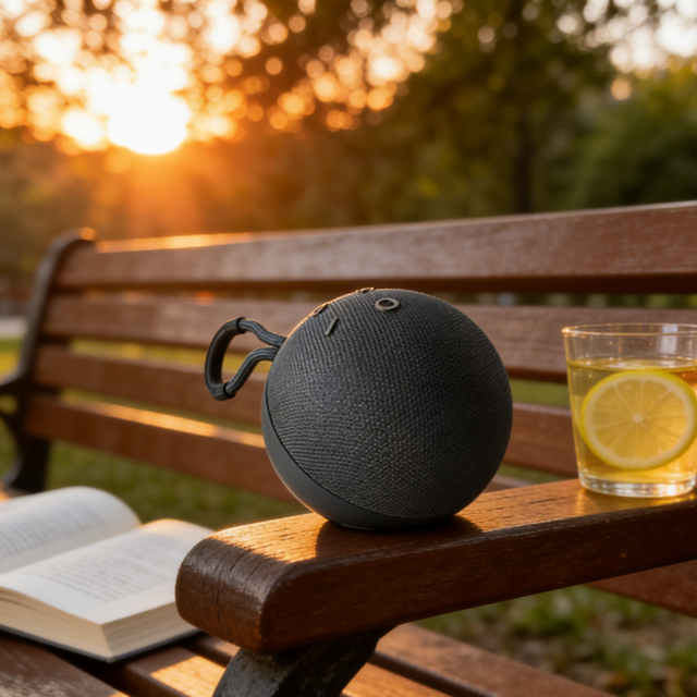 New Mini 5W Portable Speaker with RGB Lighting Powerful Bass Crisp Sound Waterproof Party & Outdoor Use