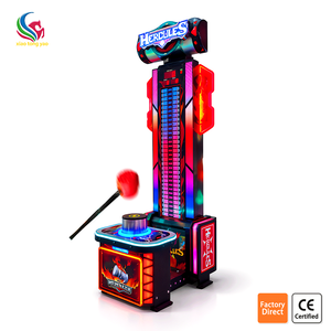 Simulateur de jeu de boxe personnalisé, machine d'arcade de frappe sur cible Mighty Hammer, machine de test de force à monnayeur - Product Image 1