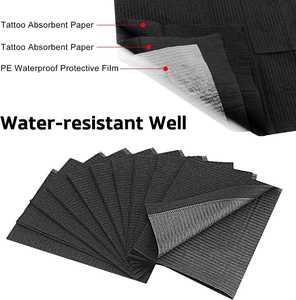 Bavaglini Medici Monouso per Tatuaggi, Assorbenti, Impermeabili, Copritavolo per Tatuaggi e Nail Art - Product Image 2