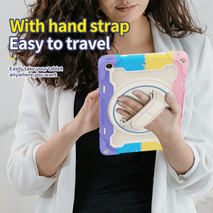 Ốp Máy Tính Bảng Gồ Ghề Đứng Xoay Có Dây Đeo Tay Cho <span class=keywords><strong>iPad</strong></span> 10.2 Inch 2021 Thế Hệ Thứ 9 - Product Image 3