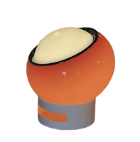 Lampe de table moderne en acier inoxydable PM, lampe de chevet créative pour chambre à coucher, lampe de bureau avec abat-jour en verre, lampe de lecture pour la protection des yeux