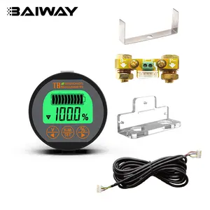 Baiway TR16H Battery coulomb meter Monitor Coulometer Digital LiFePo4 Lead Acid Lithium Battery Capacity tester 1-999AH 8-120V