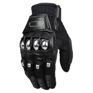 Guanti da Motocross per moto con Touch Screen antivento antiscivolo stampati personalizzati guanti invernali impermeabili