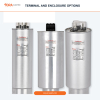 Condensateur de puissance auto-réparateur BGMJ, type cylindrique, basse tension, pour correction du facteur de puissance, YORA, stock disponible
