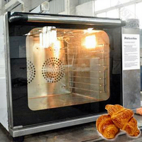 Four à pizza électrique YOSLON de haute qualité pour la cuisson de pain et biscuits, four à 4 plateaux pour boulangerie