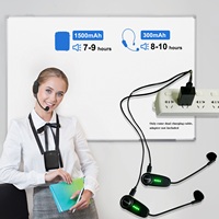 Winbridge WB002 Plus Mini amplificateur de voix d'enseignant sans fil 15W avec batterie 2600mAh et couverture sonore 5000