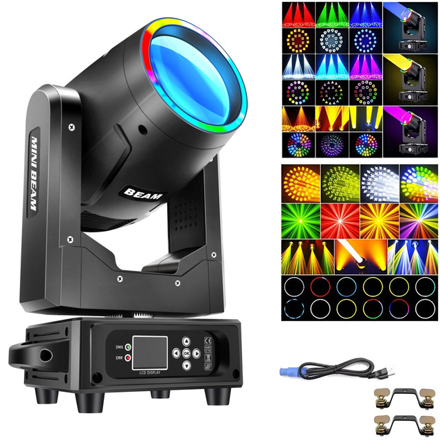 295W Beam Moving Head Light Professional Sharpy Style 14R Stage Lighting With 8+16+24 Prism Rainbow Effect for Concert