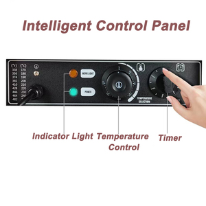 Thương mại Waffle Máy làm 9 lỗ Dorayaki máy 220/110V không dính hình tròn bánh kếp Maker - Product Image 4