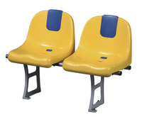 Chaises Simples en Plastique Personnalisables avec Plusieurs Options de Couleurs, Sièges de Stade