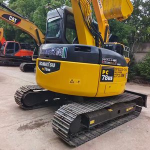 Excavatrice Komatsu 78us japonaise importée, petite, d'occasion, PC78us, moteur, pompe, roulement, boîte de vitesses, 7,8 tonnes, prix bas, vente - Product Image 5