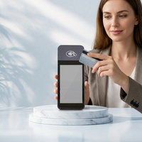 Terminal de point de vente commercial noir avec terminal de paiement NFC et caisse enregistreuse |   Fabrication OEM personnalisée
