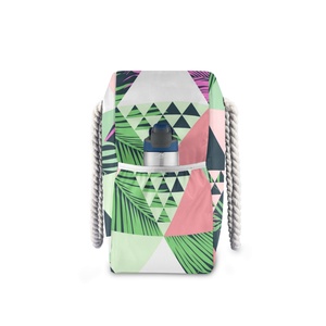 กระเป๋าชายหาดพิมพ์ลายตามสั่งแบบใหม่ กันน้ำ ใช้ซ้ำได้ สำหรับผู้หญิง - Product Image 4