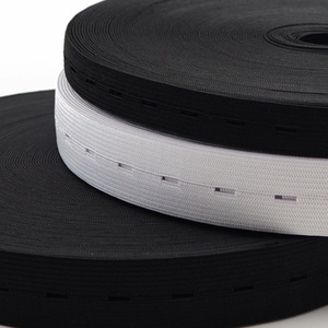 <span class=keywords><strong>Ceinture</strong></span> élastique boutonnière réglable directe d'usine pour les femmes sac Style à chevrons noir blanc pantalon torsion <span class=keywords><strong>porte</strong></span> oeil sangle - Product Image 2