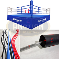 Fabricant de rings de boxe réglementaires, plateforme de tournoi à montage rapide |   Ring de boxe robuste pour usage commercial ou en salle de sport