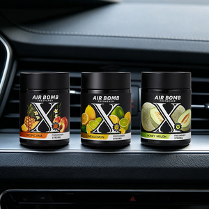 Profumatore per Auto <span class=keywords><strong>e</strong></span> Casa al Profumo Cremoso di Melone, Anguria, Cetriolo <span class=keywords><strong>e</strong></span> Latte, 200g, Deodorante Incantevole <span class=keywords><strong>e</strong></span> Inebriante - Product Image 1