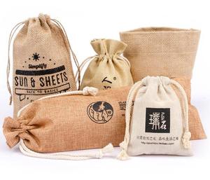 Sacs fourre-tout en toile personnalisés, doux et résistants, avec sacs à chaussures à cordon de serrage - Product Image 1