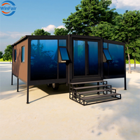 Maison conteneur mobile modulaire japonaise WinFair 20 pieds sur remorque pour habitation / Casa Container / Villa de villégiature