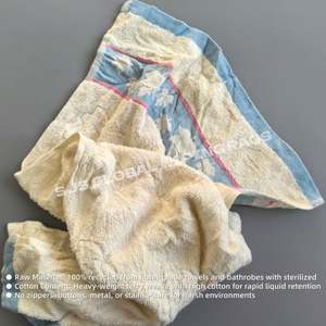 Trapos de Toalla de Algodón Reciclado de Alta Absorción para Superficies de Maquinaria Industrial y Talleres - Product Image 4