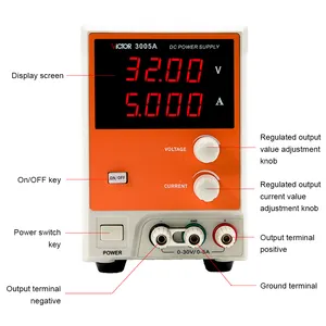 VICTOR 3005A Bench Switching code Type DC Power Supply Stabilization 32V 5A Adjustable With Lock Function