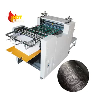Machine de gaufrage automatique de prix usine pour la machine de gaufrage de papier d'artisanat de papier