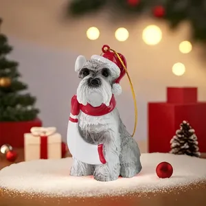 Ornement de sapin de Noël chien Schnauzer <span class=keywords><strong>miniature</strong></span> - Product Image 2