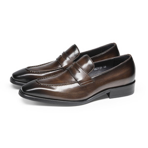 Chaussures habillées Oxford classiques de style britannique en cuir véritable de haute qualité pour hommes, élégantes, pour le bureau, antidérapantes, toutes occasions - Product Image 6