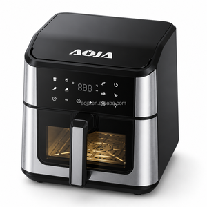 Friteuse à air personnalisable 8L 1800W, visible, arrêt et reprise automatiques par température prédéfinie, compatible lave-vaisselle, OEM ODM disponible - Product Image 2