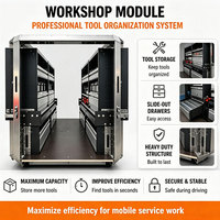 Oferta Especial: Caja de Conversión Modular para Camper Van y Wohnmobil con Muebles de Cocina, para Camping y Viajes de Lujo