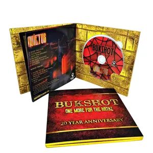 Digipak müzik CD DVD çoğaltma çoğaltma