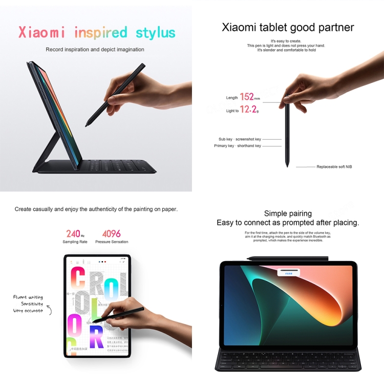 Xiaomi Tablet Stylus Pen - Precision for Pad 5 & Pro