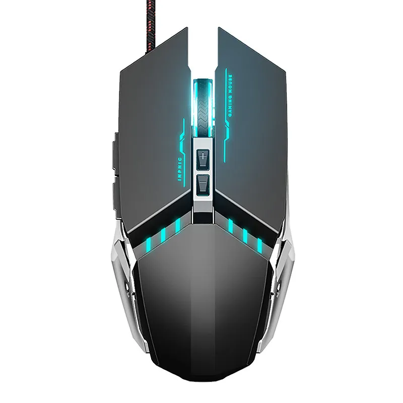 2023 New Style Hot Sell Gaming Mouse 2.4Ghz PC Wire Ergonomic Mouse Computer Accessories Office Silent For Case Desktop