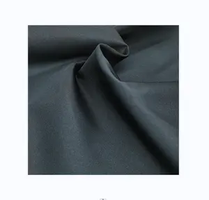 240T Polyester Pongee Fabric For Clothing Bag Lining Water Resistant Woven Plain Style Dyed Pattern For Home Textiles