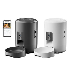 Nuovo alimentatore intelligente per animali domestici con alimentazione regolare e quantitativa, ciotola telecomandata Wifi per telefono cellulare - Product Image 4
