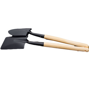 Soumatsu Garden Shovel Metal Blade Wooden Handle Outdoor Planting Tool Yannan Xiuxiu Model YN-h201202 - Product Image 5