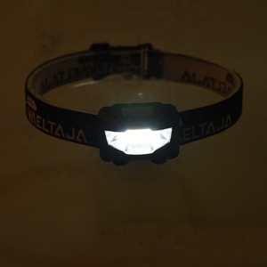 Siêu sáng xách tay COB <span class=keywords><strong>Led</strong></span> Đèn Pha mini 3xAAA pin đầu <span class=keywords><strong>Torch</strong></span> cho cắm trại câu cá ngoài trời-nhựa cơ thể - Product Image 6