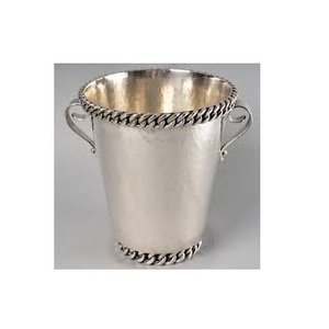 Seau à glace de style vintage robuste ustensiles de cuisine cuisine fourni grand pot de bière congélateur seau à glace en métal - Product Image 2